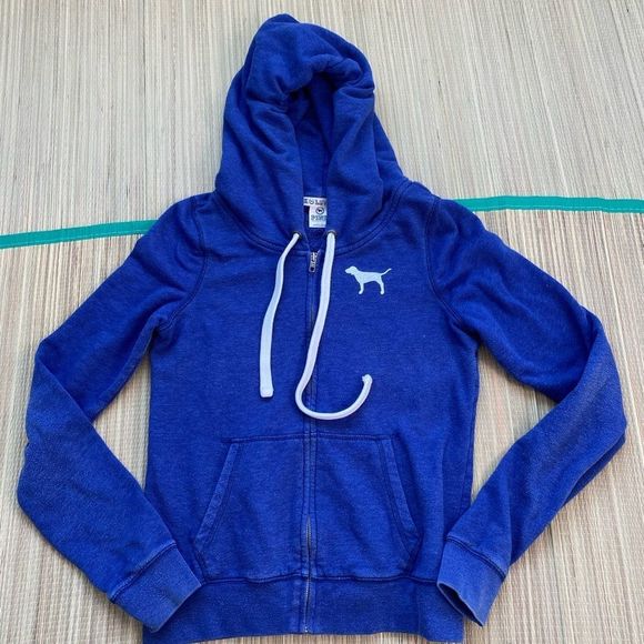 Blue - Pink Hoodie - Picture 1 of 6